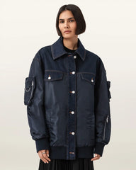 Verity Relaxed Fit Bomber Jacket