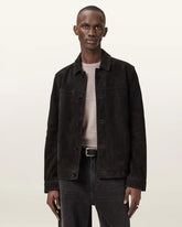 Nates Suede Slim Fit Jacket