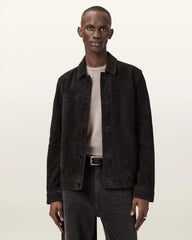 Nates Suede Slim Fit Jacket