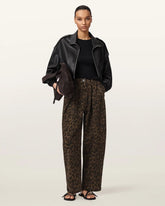 Becca Barrel Leg Denim Pants