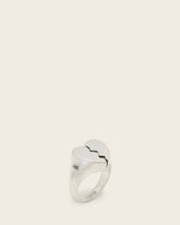 Broken Heart Sterling Silver Ring