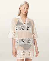 Kyra Open Knit Mini Dress