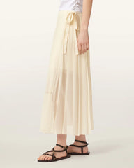 Clover Wrap Maxi Skirt