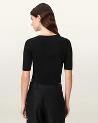 Cruz Hally Ribbed Knit Top