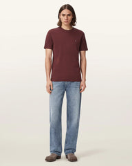 Brace Brushed Cotton Crew Neck T-Shirt