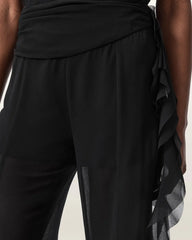 Minna Flared Frill Detail Pants