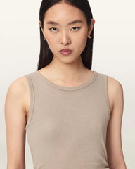 Katarina Boat Neck Slim Fit Tank Top