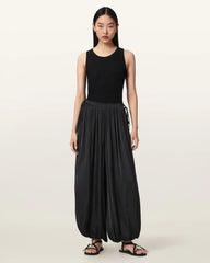 Eshe Loose Fit Satin Pants