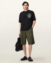 Echo Linen Blend Relaxed Fit Shorts