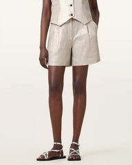 Averie Relaxed Fit Linen Shorts