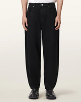 Curve Barrel Leg Denim Jeans