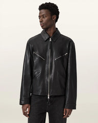 Caon Oversized Leather Jacket