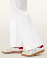 Thelma Metallic Leather Low Top Sneakers