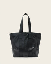 Ares Grain Leather Open Tote Bag