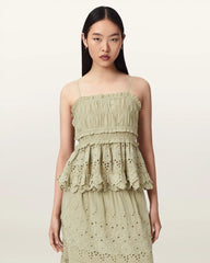 Camille Embroidered Lace Top