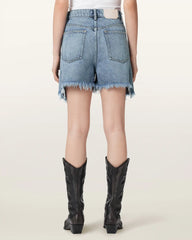 Frankie Studded Denim Shorts