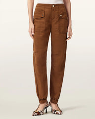 Val Cargo Linen Blend Pants