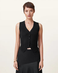 Cruz Ribbed Knitted Vest