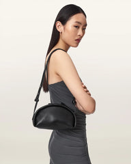 Rosalie Arc Leather Crossbody Bag