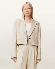 Helena Single Breasted Cropped Blazer
