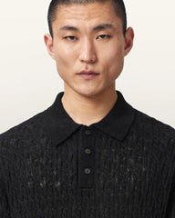 Cyclone Short Sleeve Cable Polo