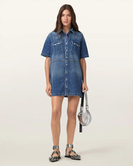 Rock Denim Mini Dress