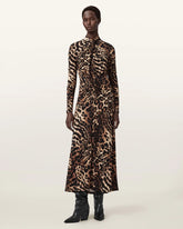 Mina A-Line Maxi Dress