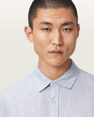 Loom Long Sleeve Linen Shirt