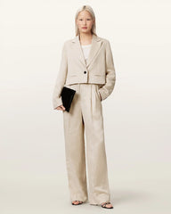 Helena Single Breasted Cropped Blazer