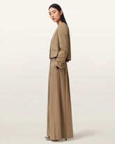 Poppy Wide Leg Pleated Pants