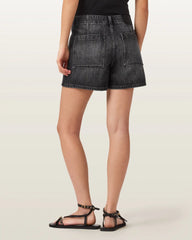 Tay Mid Rise Denim Shorts