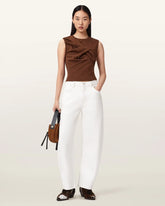 Nella Slim Fit Sleeveless Tank Top