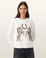 Luck Embellished Pippa Sweatshirt