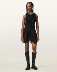 Asal Asymmetric Mini Skirt