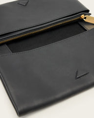 Harluna Leather Clutch Bag