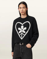Finden Oversized Jacquard Sweater