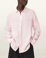 Loom Long Sleeve Linen Shirt