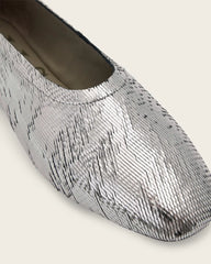 Hailee Leather Ballet Flats