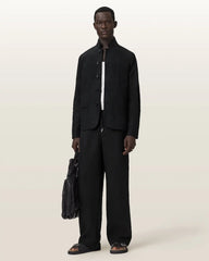 Leat Slim Fit Double Breasted Blazer