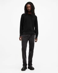 Aspen Waffle Texture Crew Neck Ramskull Sweater