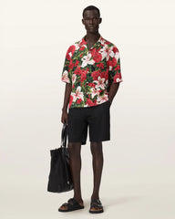 Hokkaido Short Sleeve Linen Blend Shirt