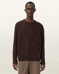 Chainy Embroidered Sweater