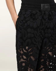 Amelie Straight Leg Lace Pants
