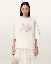 Icon Amelie Oversized Embellished T-Shirt
