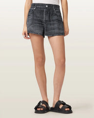 Tyler Wide Leg Illusion Of Denim Shorts