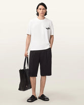 Castro Wide Leg Cotton Shorts