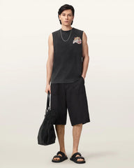 Roque Oversized Sleeveless T-Shirt