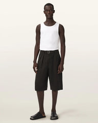 Marko Tailored Linen Blend Shorts