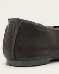 Hailee Leather Ballet Flats