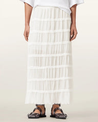 Lila Tiered Midi Skirt